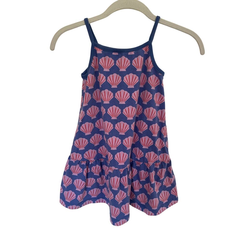 Hanna Andersson Seashell Cotton Girls Dress